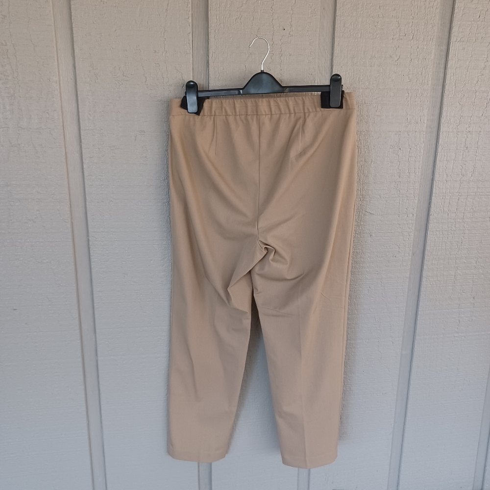 J Jill Precision Stretch Pant Size 16 Woemn Minimalist Cotton Blend In Tobacco - Picture 5 of 12